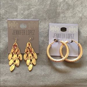 Jennifer Lopez Earrings - Set of 2